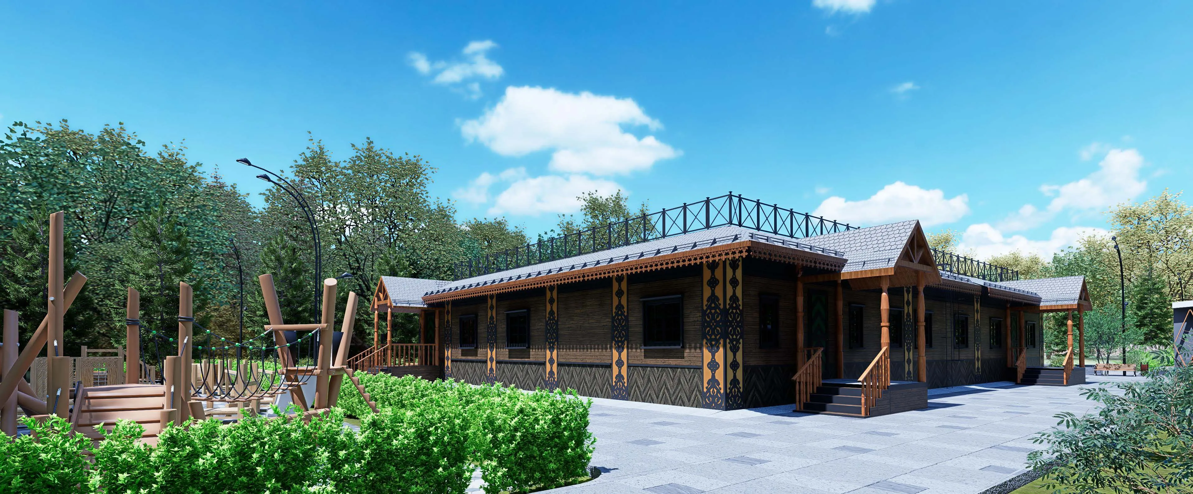 Кафе-музей железной дороги - дизайн-проект