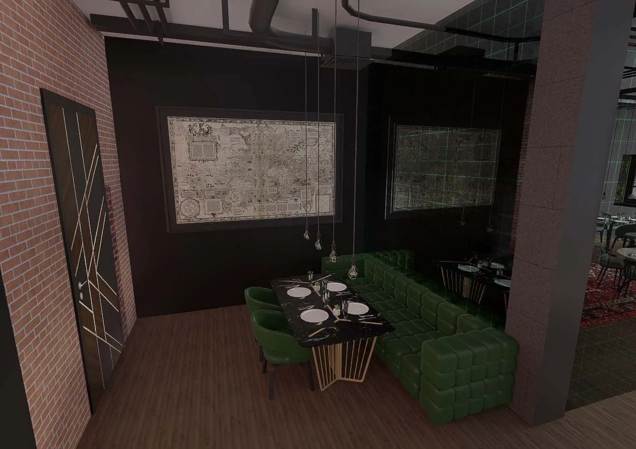 Кафе-музей железной дороги - дизайн-проект